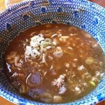 中華蕎麦 とみ田 - 最後のスープ割り（こってり）