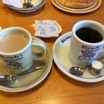 Komeda Kohi Ten - カフェオレと珈琲