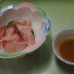 鯉とうなぎのまるます家 - 鯉のあらい