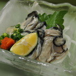 鯉とうなぎのまるます家 - 牡蠣酢！！