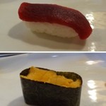 太繁寿司 - ◆本マグロ・・鮪らしい味わいで美味しいそうです。
◆雲丹