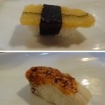太繁寿司 - ◆子持ち昆布・・これもこのお値段頂けるのは嬉しいと。
◆穴子