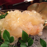 天一 - 伊勢海老の身 白じゃだめよ、すこし黄色味がかってなきゃ