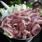 豊田屋 - カモ鍋1450円