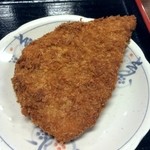 手打十段 うどんバカ一代 - チキンカツ130円（税込）　※2015年11月