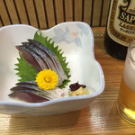 金田 - 〆鯖 絶妙な酢加減