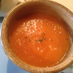 菜っぱ - 人参スープ