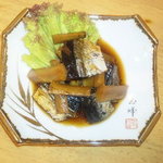 Hanashinobu - 身欠け鰊、牛蒡の煮物４５０円