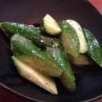 紅梅園 - H.27.8.6.昼 やみつき胡瓜 280円