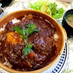 旬菜茶房 セリーヌ - ポナペティ焼きカレー！