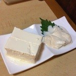 大貫 - ◯自家製豆腐と汲み上げ湯葉、奥多摩日原の天然水仕込み