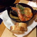 大貫 - 魚介の海老クリームソース