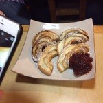 大貫 - 車麩のフレンチトースト、ジャム付き