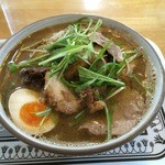 つるみ食堂 - 辛ニボくん‼︎＋端肉チャ〜シュ〜