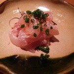 鮨小山 - カワハギ肝和え