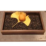 ラ ペ - ランチコース 5940円 のブルーチーズとクルミを包んだ安納芋