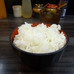 横浜家系らーめん 武術家 - 平成27年12月7日(月)「武術家」再訪問。終日無料お代わり自由大盛りライス。