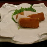 帰燕 - 炙ったカラスミと大根