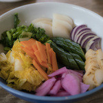 蕎麦 ふじおか - 漬物