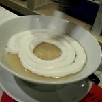 鶏和っ賛。 - ムースをかけていきます2