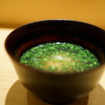 鮨 さいとう - 2015.12 蜆の味噌汁