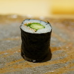 鮨 さいとう - 2015.12 梅紫蘇カッパ巻