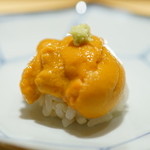 鮨 さいとう - 2015.12 北海道落石バフンウニ