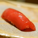 鮨 さいとう - 2015.12 大間本鮪赤身ヅケ