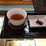 Souke Minamoto Kicchouan - お茶とお茶菓子をいただきました