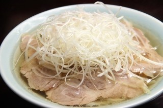 Teuchi Ramen Tawaraya - ネギチャーシュー麺