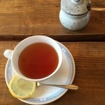 WOOD LAND HILL - お食事セットの紅茶です。