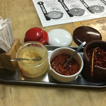 札幌成吉思汗 雪だるま - ニンニク、とうがらし