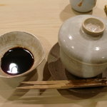 帰燕 - 葛切りの容器