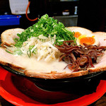 Nagahama Ramen - 味玉&モヤシトッピング(150円)