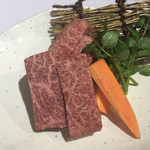 焼肉 京城苑  - イチボステーキ