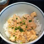 めんや 伍樂 - 鶏マヨ丼