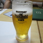 Kushiyakidokotsuta - 爽やかにビールが美味しいお店です