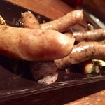 ゆうぼく民 - 自家製ソーセージ2種盛り