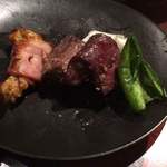 TUCANO'S Churrascaria Brasileira - シュラスコ（ハラミ＆鶏肉ベーコン巻）【平成27年11月30日撮影】