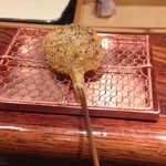 串かつ あーぼん - 牛肉黒コショウ