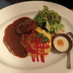 アリンコ モウ ダッシュ - オムライスプレート