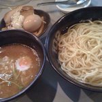 つけめん102 - 特製つけめん 鶏×魚介 温盛り 1,050円