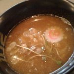 つけめん102 - 特製つけめん 鶏×魚介 温盛り つけ汁