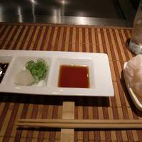 ステーキ＆ワイン シュバルージュ - タレ・薬味・ポン酢
