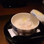 野菜割烹 あき吉 - 先附　いろいろな野菜が入った白和え