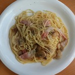 151A  - バターと醤油のパスタ・日替りパスタセット価格580円／27年12月