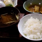 ぼたん - ご飯セット