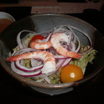 和食堂 信濃 - サラダ（H27.12)