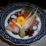 和食堂 信濃 - お造り（H.27.12)