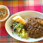 おちゃのじかん - レンズ豆＆きのこカレー 1000円